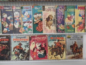Huge Lot of 100+ Low Grade Comics W/ Walt Disney Comics, King Comics, +More!