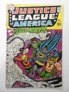 Justice League of America #68 GD/VG Condition see description