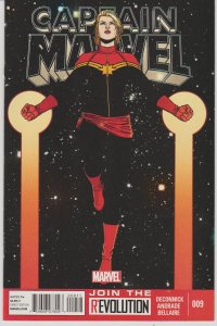 Captain Marvel # 9 Cover A NM Marvel 2012 Series Deconnick [H9]