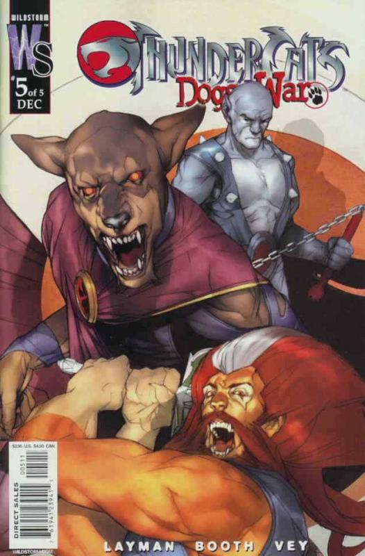 ThunderCats: Dogs of War #5A VF/NM; WildStorm | save on shipping - details insid