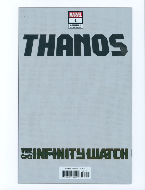 Thanos Annual #1 Foil Variant