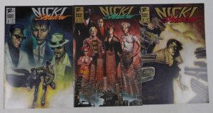 Nicki Shadow #0 & 1-2 VF/NM complete series Eric Burnham Ted Niafeh ; Relentless