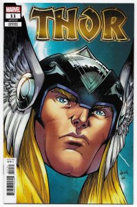 Thor #11 Nauck Headshot Variant (Marvel, 2021) NM