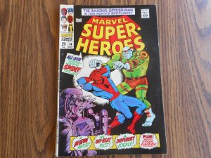 MARVEL SUPER-HEROES # 14 MAJOR KEY JACK KIRBYS 1st WORK AT MARVEL WOW!!!