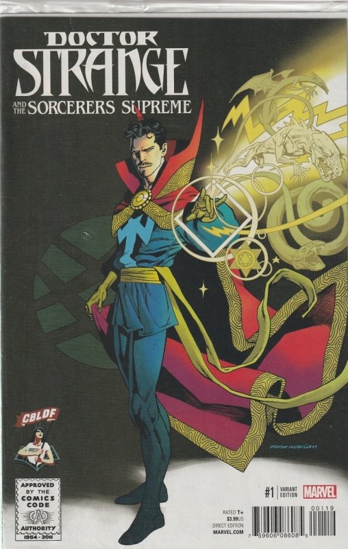 DOCTOR STRANGE AND THE SORCERERS SUPREME # 1 (2016) CBLDF VARIANT