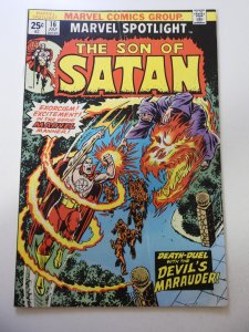 Marvel Spotlight #16 (1974) VG Condition MVS Intact