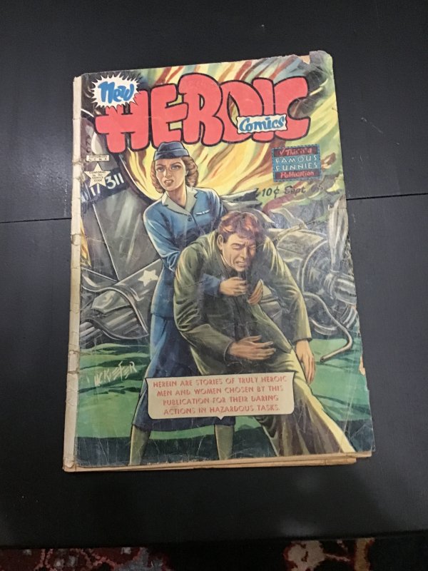 New Heroic Comics #68 (1951) Affordable-grade Marie Francis Howley! GD- Wow!