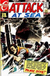 Attack at Sea #5 GD ; Charlton | low grade comic