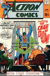 ACTION COMICS  (1938 Series) (#0-600, 643-904) (DC) #377 Very Good Comics Book