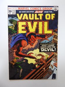 Vault of Evil #15 (1974) FN- condition