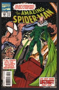 AMAZING SPIDER-MAN #386-MARVEL COMICS NM-VULTURE