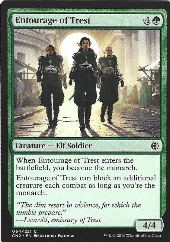 Magic the Gathering: Conspiracy - Take the Crown - Entourage of Trest