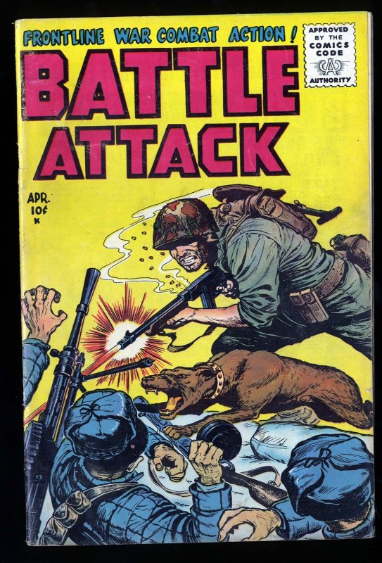 Battle Attack #4 VG 4.0