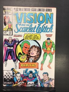 The Vision and the Scarlet Witch #12 Direct Edition (1986) nm