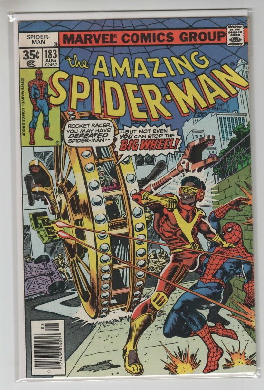 AMAZING SPIDER-MAN (1963 MARVEL) #183 VF+ A97290