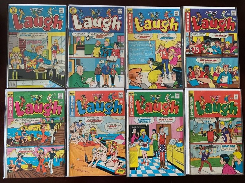 Laugh comics lot #255-363 Archie 33 different books (Bronze Age)