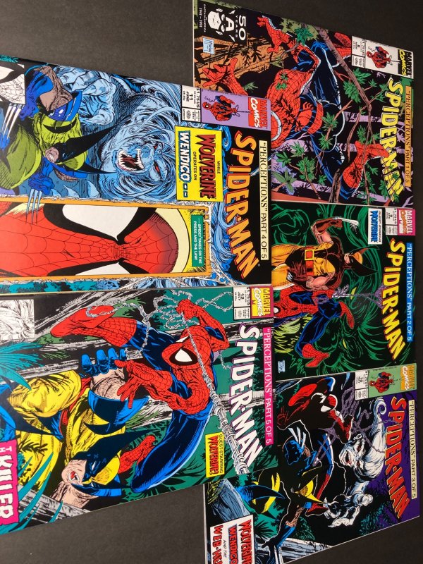 Spider-Man perceptions full storyline # 8, 9, 10, 11, 12 (1991)