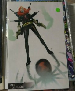 INFINITY COUNTDOWN -BLACK WIDOW #1C  2018 MARVEL MIKE DEL MUNDO VARIANT COVER