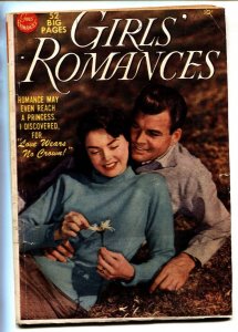 Girls Romances #6--1950--Photo cover--DC--Romance--comic book