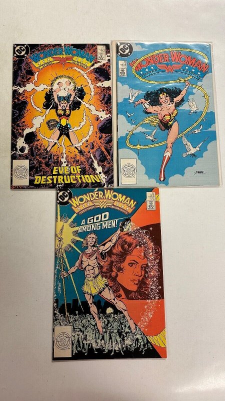 3 Wonder Woman DC Comic Books # 21 22 23  Batman Superman Atom Flash 69 CT2