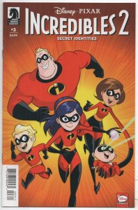 The INCREDIBLES 2 Secret Identities #3 A, NM, Disney Pixar, Dark Horse, 2019
