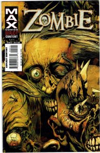 Zombie #2 Marvel Max Mike Raicht Kyle Hotz NM