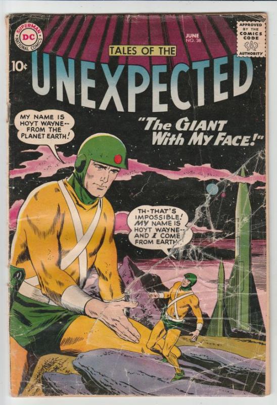 Tales of the Unexpected #38 (Jun-59) GD- Affordable-Grade 