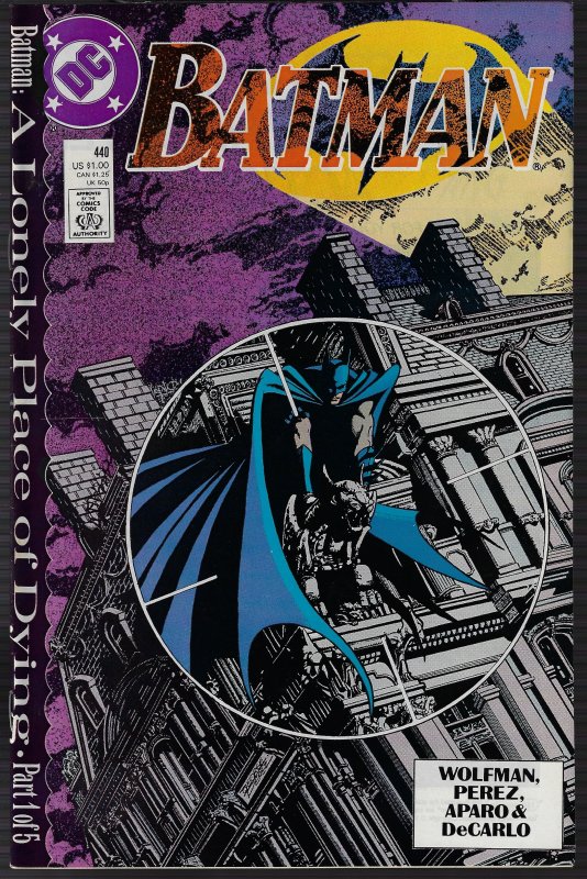 Batman #440 (DC, 1989) NM