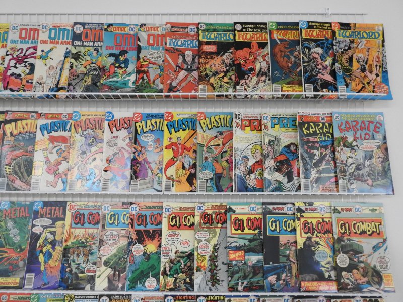 Huge Lot 180 Mostly Bronze Comics W/ Action Comics, G. I. Combat, +More! Avg FN!