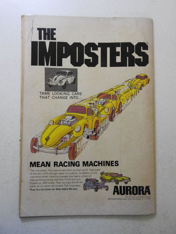 Action Comics #417 (1972) VG Condition 2 centerfold wraps detached bottom staple