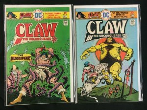 CLAW #1-11, 12 MOST VG-VF  Fisherman Collection