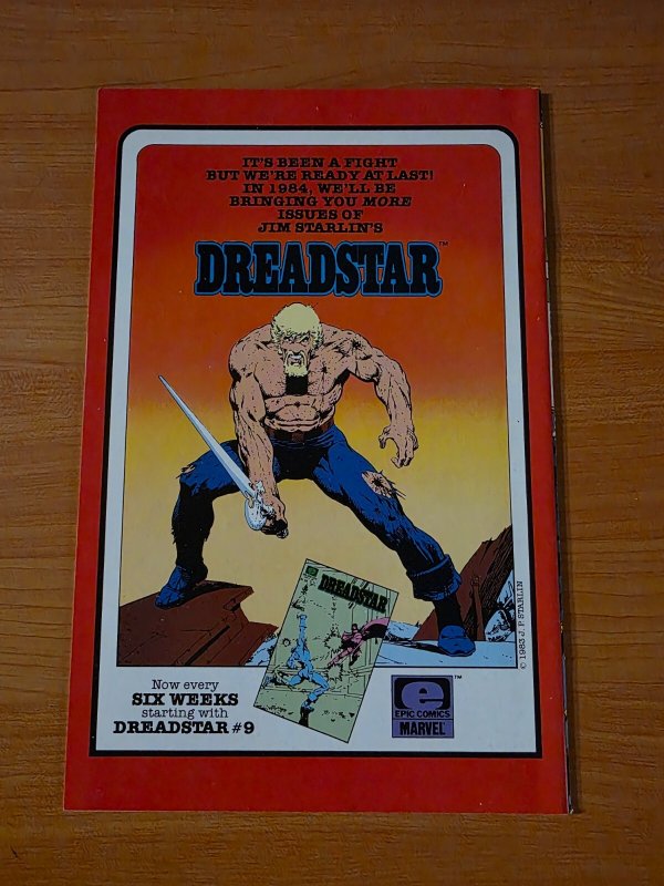 Coyote #4 ~ NEAR MINT NM ~ 1984 Marvel / Epic Comics