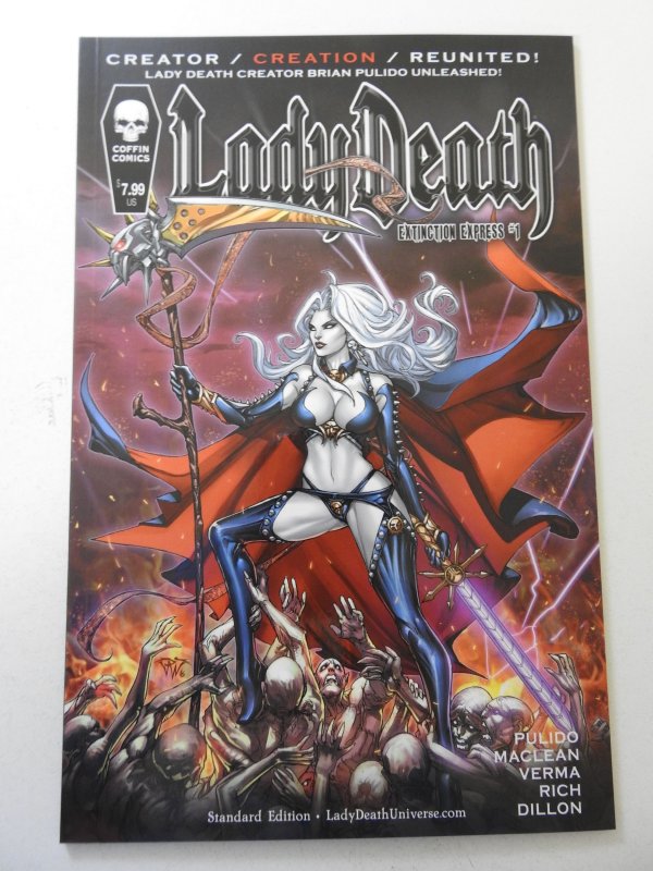 Lady Death:  Extinction Express (2016) NM Condition!