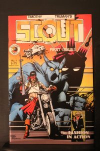 Scout #1 (1985) High-Grade NM- or better! Tim Truman art!