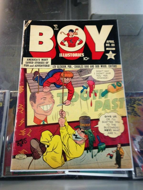 Boy Comics 88 VG/VG+ (Apr. 1950)  (Boy Illustories)