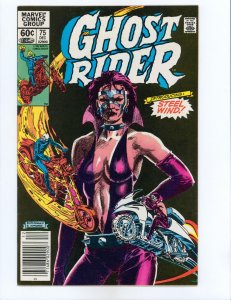 Ghost Rider #75 Newsstand Edition 1st appearance of Steel Wind