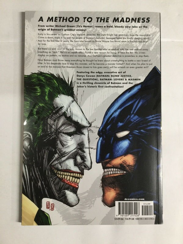Batman: Lovers And Madmen Nm Near Mint Tpb Sc Softcover Dc Comics