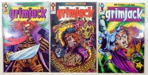 Grimjack Lot of 3 #78, 79, 80 (1991) First Comics GrimJack 1st Print Comic Books
