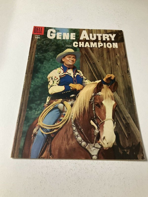 Gene Autry and Champion 102 Fn Fine 6.0 Dell Comics