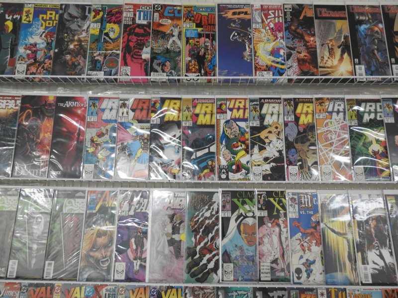 Huge Lot 170+ Comics W/ Iron man, Secret Wars, Avengers+ Avg Fine Condition!