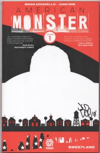 American Monster TPB Volume 1 (Aftershock Comics) SIGNED