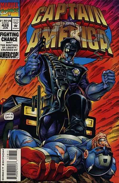 Captain America (1968 series) #428, NM (Stock photo)