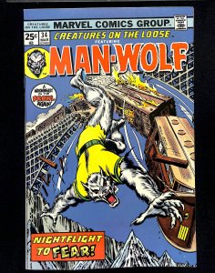 Creatures on the Loose #34 Man-Wolf!