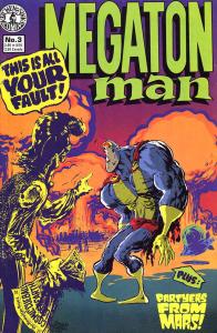 Megaton Man #3 VF/NM ; Kitchen Sink | Don Simpson