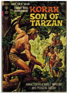 KORAK SON OF TARZAN 12 G-VG Mar. 1966 COMICS BOOK