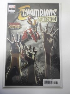 Champions: Outlawed #1 Marvel Zombies Variant Edition