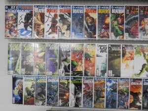 Huge Lot 160+ Comics W/ Batman, Green Lantern, Aquaman+ Avg VF-NM Condition!