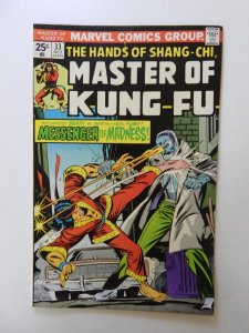 Master of Kung Fu #33  (1975) FN/VF condition