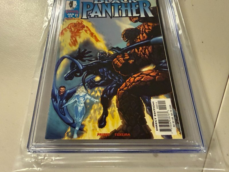 Black Panther # 3 Vol. # 2 CGC Graded 9.6 Marvel Comic Book 1999 Wakanda JH17