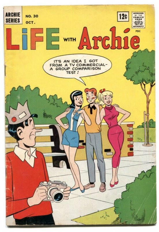 Life With Archie #30 1964-Betty & Veronica- Luau story VG